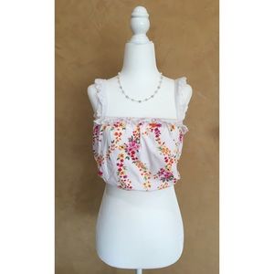 ✨💐Forever 21 - Floral Crop Top💐✨